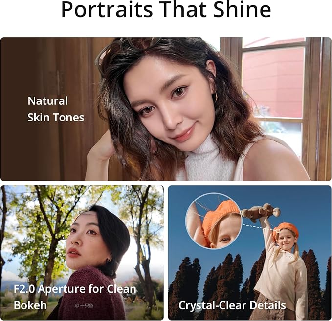 DJI Osmo Pocket 3 Creative Bundle with Tempered Glass and Bag, Vlog Camera 4K