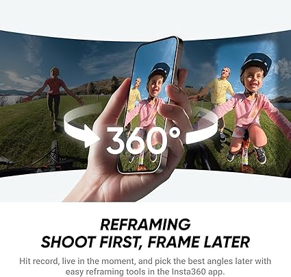 nsta360 X4 Air Starter Bundle | Lightest 8K 360 Action Camera for Epic Adventures