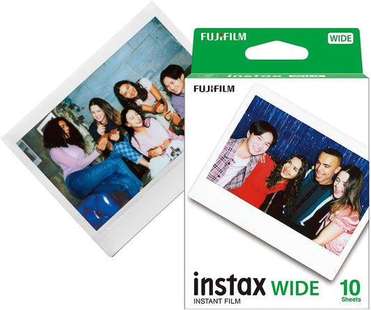 Instax Wide Film White Border, 10 Shot Pack